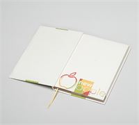 AGENDA CON COPERTINA RIGIDA CARTA MELA